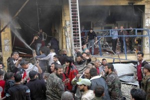 Un doble atentado en la ciudad de Homs dej al menos 21 personas murieron y un centenar resultaron h