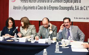 Pedir Senado expediente oficial de Oceanografa