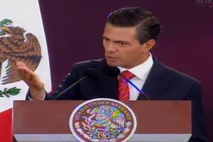 El presidente Enrique Pe�a Nieto dijo que hoy es necesario crear conciencia ciudadana para cuidarnos