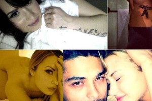 El <i>aftersex selfie</i>, la moda luego de una relacin sexual La cantante Demi Lovato se vio en problemas luego de que sus aftersex selfies se filtraran en intern