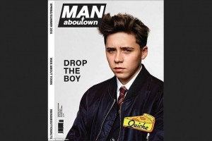 FIGURA. El joven Beckham luce ropa de las firmas Ralph Lauren y Saint Lauren, a la vez que muestra su lado m