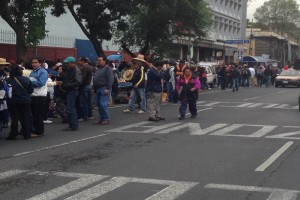 Est cerrada la circulacin en la Ribera de San Cosme de Oriente a Poniente y se espera que lleguen 