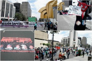 Integrantes de la CNTE exigen una solucin a sus demandas, entre ellas, la abrogacin de la reforma 