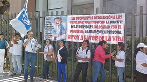 Chocan grupos por debate de ley proaborto Chocan grupos por debate de ley proaborto