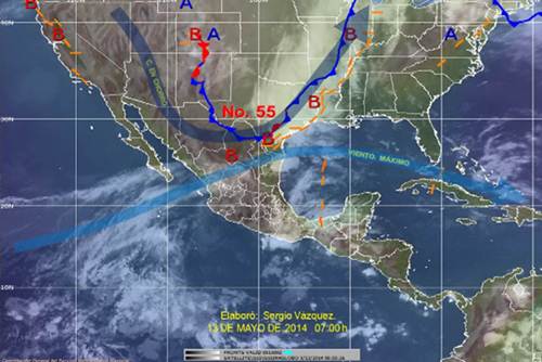 Conagua alerta ante pronstico de lluvias en todo el pas El SMN alert que en las prximas horas habr lluvias en casi todo el territorio nacional