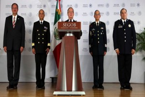 Monte Alejandro Rubido Garc�a durante la conferencia de prensa