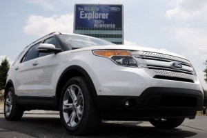 Una Ford Explorer modelo 2011 en una fotografa de archivo