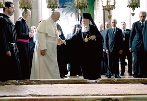 Abbas y Peres irn al Vaticano