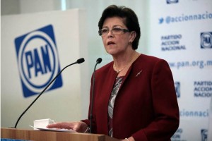 La presidenta del PAN, Cecilia Romero, respald� la denuncia interpuesta por diputados de su partido 
