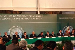 Firman automaticidad de aumento salarial a maestros del pas