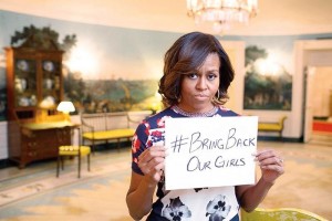 Michelle Obama coloc esta imagen en su cuenta de Twitter