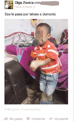 El ni�o de 4 a�os fue amordazado por su abuela materna