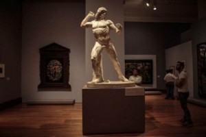 Visitan 107 mil personas <i>El hombre al desnudo</i>, en Munal Trabajos en pintura, dibujo, fotografa, instalacin y escultura se pueden apreciar en la muestra