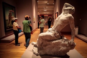 ltima semana de El hombre desnudo, entre polmica En la cuenta de Facebook del museo diversos usuarios