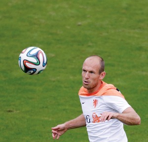 Robben ir otra vez ante Espaa
