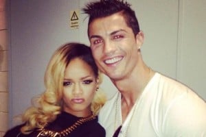 Rihanna y Cristiano Ronaldo se conocieron en mayo del 2013, cuando el futbolista acudi al concierto