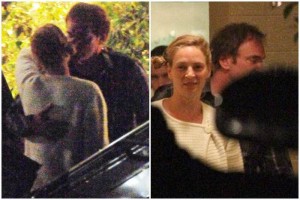 El cineasta de 51 a�os y la actriz de 44 fueron captados saliendo del restaurante Mister Chow en Bev