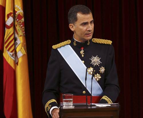 Felipe VI garantiza que ser un jefe del Estado leal y dispuesto a escuchar