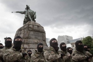 Los lderes separatistas de las dos principales zonas del este de Ucrania en conflicto con el gobier