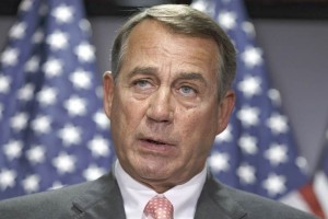 Boehner, legislador republicano por Michigan, responsabiliz al presidente estadunidense Barack Obam