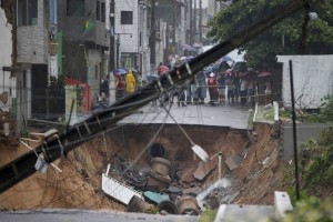 La capital del Estado de Ro Grande Norte ha sido azotada por precipitacin pluvial continua por ms