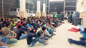 Nios migrantes, con ms de cinco arrestos