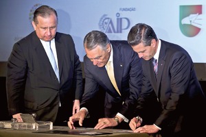 Empresarios suscriben 12 acuerdos con Portugal