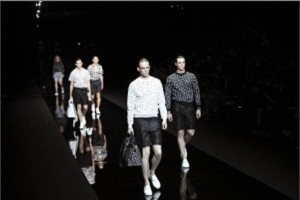 Armani recomienda usar corbata a primer ministro de Italia Armani present en Miln su coleccin Primavera/Verano 2015