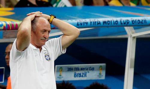 Scolari dijo el s�bado despu�s de derrota por 3,0 de Brasil contra Holanda que entregaba el mando de