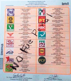 Coahuila: logra el pri�smo carro completo en comicios