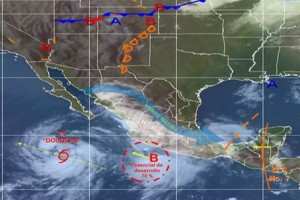 Las tormentas tropical Elida y Douglas provocarn lluvias en los estados occidente, centro y sur del