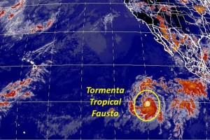 La tormenta tropical se aleja rumbo a mar abierto con vientos mximos de 65 kilmetros por hora y co