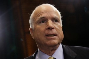 McCain dijo el viernes que l y sus colegas republicanos no apoyarn la propuesta de ley