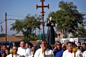 Las autoridades eclesisticas afirman que Toribio no est reconocido oficialmente como el santo patr