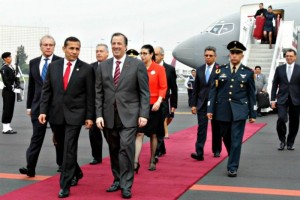 Llega a Mxico el presidente de Per, Ollanta Humala