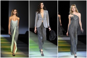 PASARELA. Diseos Giorgio Armani en la pasada Seman de la Moda en Miln