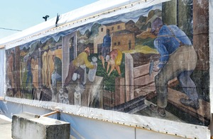 Atribuyen a William Cumming el mural hallado en Washington Atribuyen a William Cumming el mural hallado en Washington