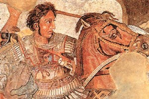 Se ha especualdo que podra ser de la tumba de Alejandro Magno, que muri en el 323 a.C. en Babiloni