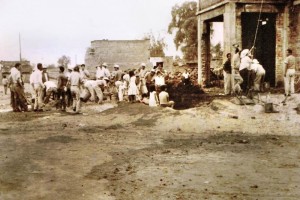 Rescatan memoria grfica de Culhuacn en exposicin Imagen de los lavaderos pblicos en lo que ahora es el parque del Ex Convento de Culhuacn, alrededo