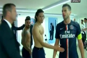 Suspensin provisional para Brandao El futbolista del PSG recibi un cabezazo por parte de Brandao