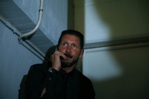 El t�cnico argentino ve el encuentro de su equipo