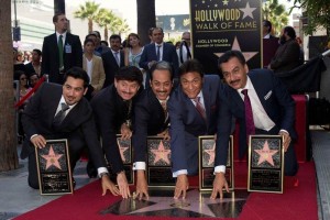 El pasado jueves la agrupacin mexicana devel su estrella en el Paseo de la Fama en Hollywood