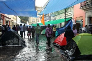 La Asamblea Estatal de la Seccin 22 acord mantener el plantn en el Zcalo de la ciudad de Oaxaca