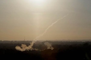 Los cinco proyectiles de mortero disparados desde Gaza contra comunidades israeles aledaas a ese t