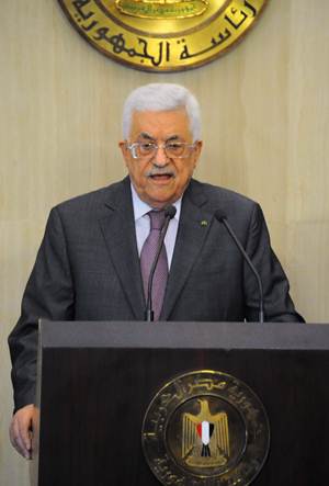 El mandatario palestino, que no especific la fecha de la reanudacin de las negociaciones, insisti