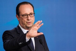 Hollande haba lanzado el jueves la idea de una conferencia en el marco de lo que calific como de 