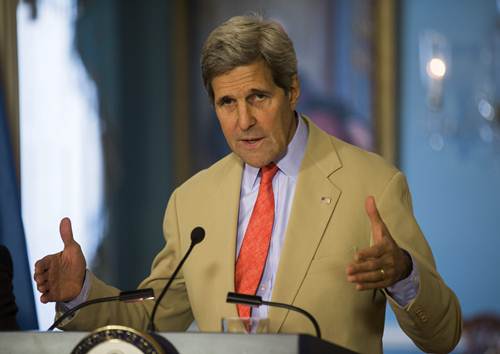 Kerry no slo empleaba para sus conversaciones con altos cargos israeles, palestinos y de otros pa