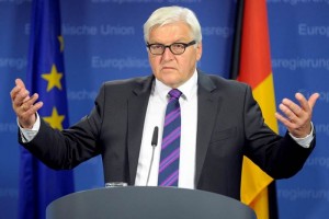 Frank-Walter Steinmeier, ministro de Asuntos Exteriores alemn, tiene previsto reunirse con el presi