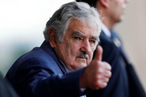 Mujica, quien se ha convertido en un referente internacional por las polticas sociales y econmicas