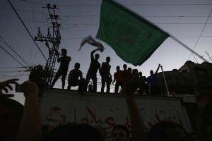 Palestinos celebran el anuncio del cese al fuego prolongado en la Franja